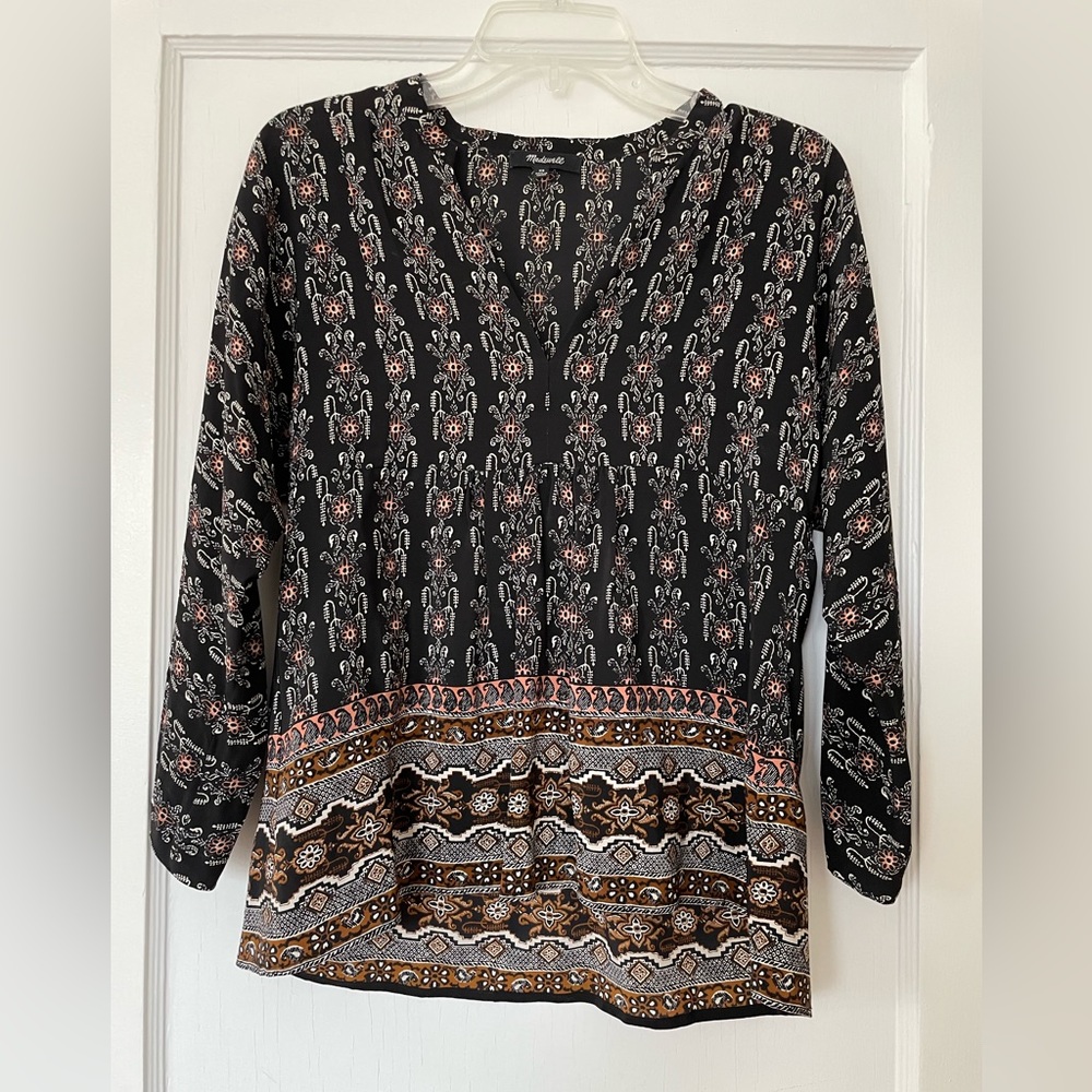 Madewell silk top